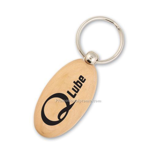 Printed Wood Key Fobs