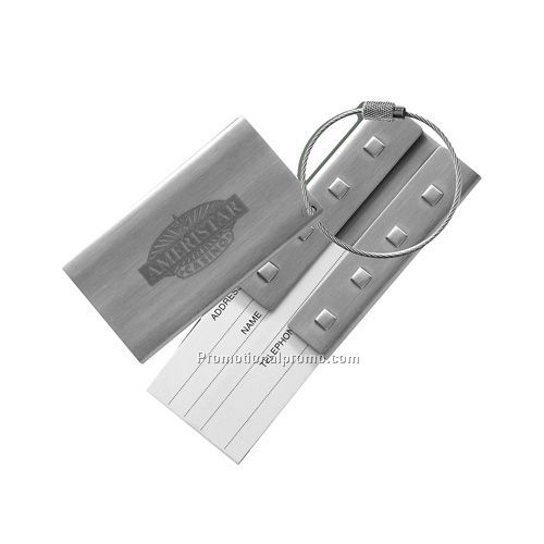 RECTANGULAR METAL TAG