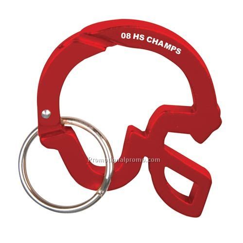 RED HELMET CARABINER