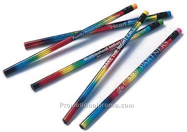 Rainbow Round Pencil