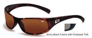 Rattler - Shiny Black Frame with Polarized TNS Lens