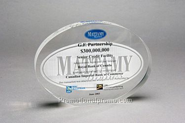 Regular Oval- 7 1/4 x 5 x 1