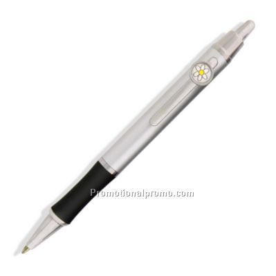 Rubber Gripped Pen -Black