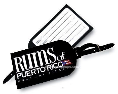 Rubberized PVC Luggage Tag