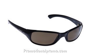 Sidney - Shiny Black Frame with Polarized TNS Lens