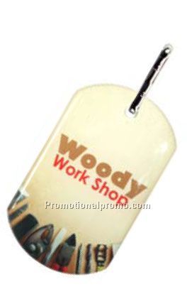 Single Sided Imprint - Zipper Pull