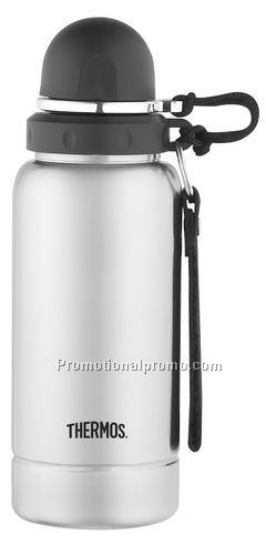 Single wall stainless steel hydration bottle
