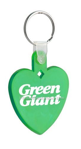 Soft Heart Key Tag