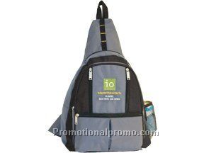Sports Top Sling Backpack - Polyester 300D/PVC