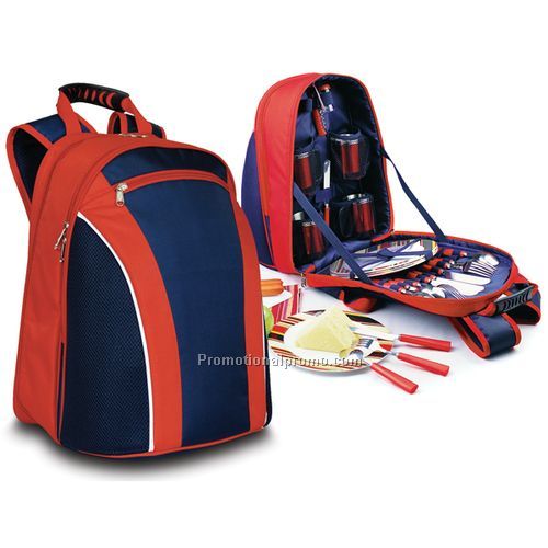 Sporty Picnic Backpack for 4