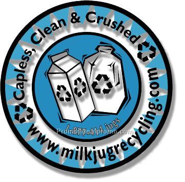 Stock Shape Clear Gloss Transparent Polypropylene Roll Labels - Round