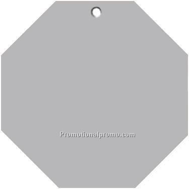 Stock Shape Tags - Octagon 1 1/2