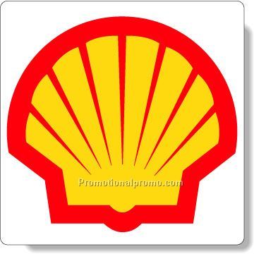 Stock Shape White Gloss Polypropylene Roll Labels - Square