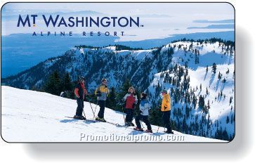 Stock Shape White Gloss Roll Labels for indoor use - Rectangle