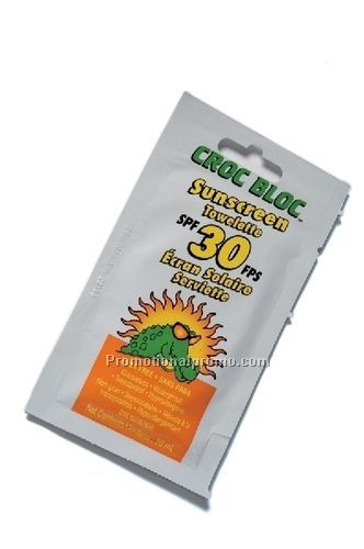 Sunscreen Towelette Spf 30