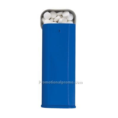 TALL TIN MINT HOLDER-Metallic Blue