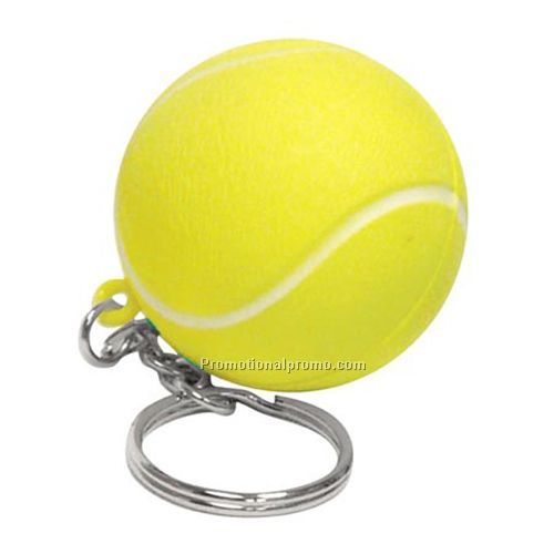 TENNIS BALL KEY CHAIN