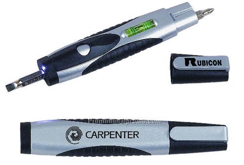 TOOLKIT WITH LIGHT & LEVEL