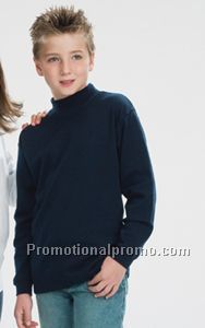 TURTLENECK INTERLOCK JERSEY L/S