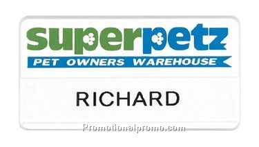 Tape Slot Badge - 2 3/4