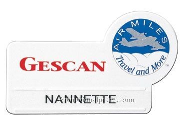 Tape Slot Badge - 3 1/2
