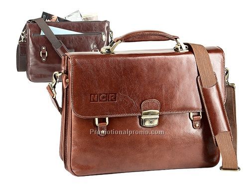 The Chancellor - Leather briefcase