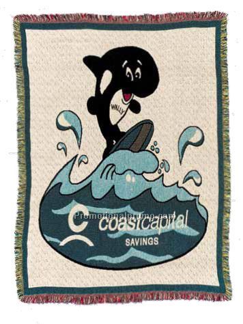 Three Layer Custom Cotton Throw