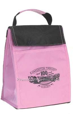Traditional Lightweight Lunch Bag - Pink/Unprinted