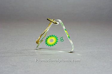 Triangular Keytag - 1 1/2 x 1 1/2 x 1/4