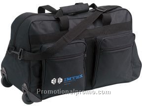 Trolley bag with telescopic handle - 600D nylon