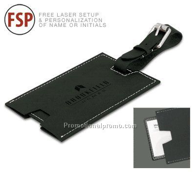 Tuscany Luggage Tag BLACK