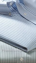 Van Heusen Oxford Button Down Ladies Long Sleeve Stripe