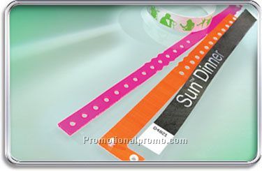 Vinyl Wrist Bands - Printed