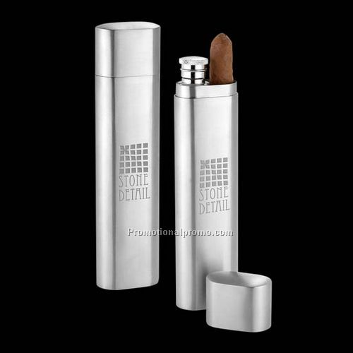 Viscount Cigar Holder/Flask