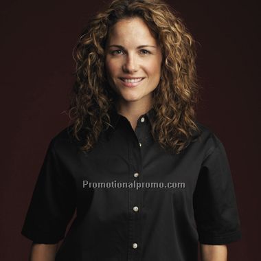 Women's Cotton Twill Short Sleeve Shirt