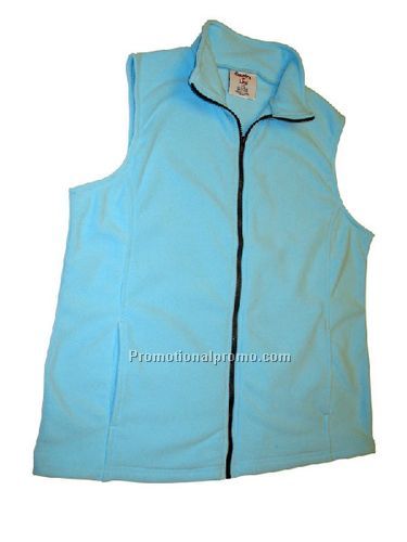 Women's Micro Fleece Vest, Full Zip
