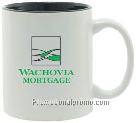 c-handle - 11 oz - white/black