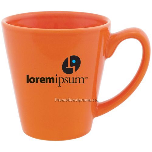 mini latte - 13 oz - orange