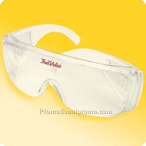 safety glasses - clr lens w/clr rim