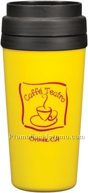 travel tumbler - 16 oz - yellow