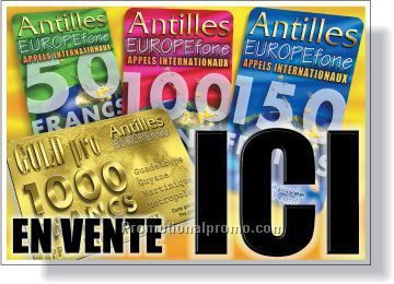 .002 Custom Shape Clear Polyester Decals for interior use / with super adhesive