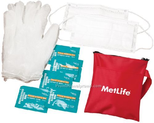 10 Pc Travel Flu Kit