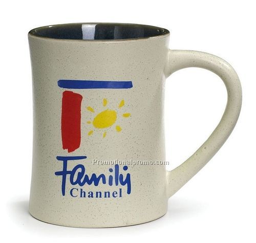 15 oz. Angus Ceramic Mug - Indigo Blue