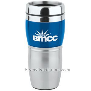 16 oz. Stainless/Acrylic Wave Tumbler