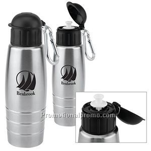 24 oz. Single Wall Stainless Sports Bottle