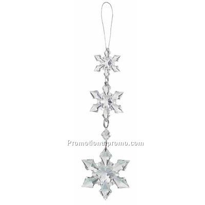 3 Tier Snowflake Ornament