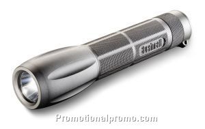 3 Watt LED Flashlight - Gun Metal Grey - Clam Shell