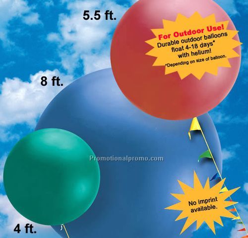 4-ft. Round Cloudbuster Balloon