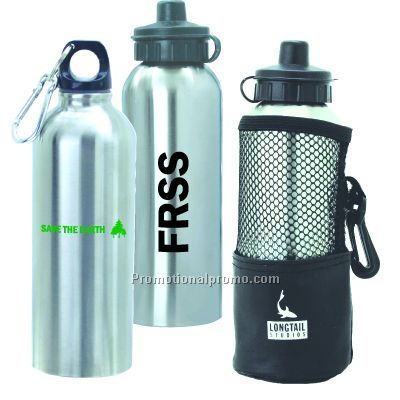500ml Stainless Steel Sports Bottle-Silver