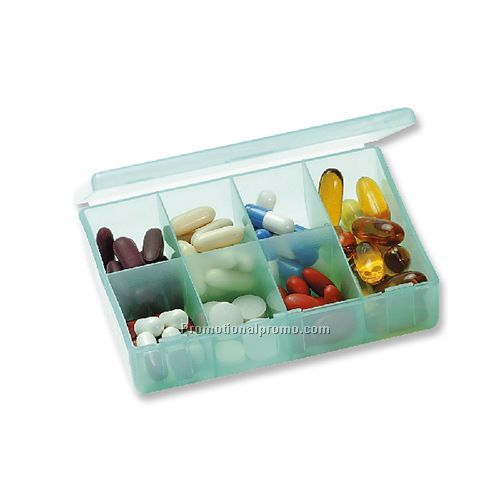 7-COMPARTMENT LARGE RECTANGULAR PILL BOX